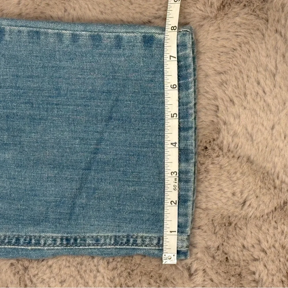 Pilcro Light Blue Straight-Leg Jeans - Picture 6 of 10